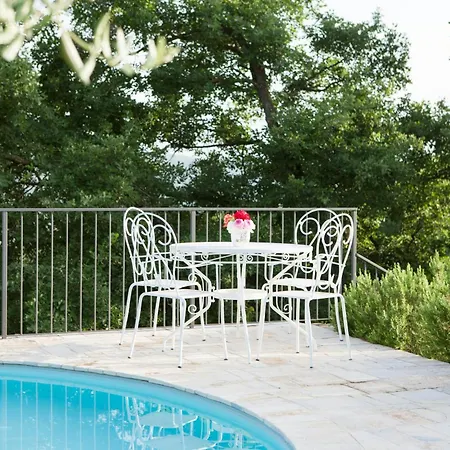 With Panoramic Pool Amongst Olive Groves *